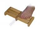 Drewniane liczydło do masażu stóp