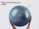Piłka rehabilitacyjna ABS 65cm niebieska